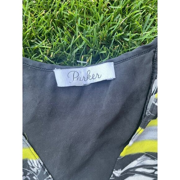 Parker Womens Silk Print Sleeveless Camisole Top Blouse Small - Picture 2 of 5